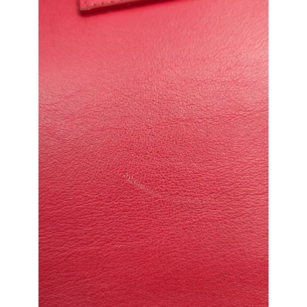 Pre-owned Yves Saint Laurent Calfskin Small Sac de Jour Handbag Red - Picture 16 of 16